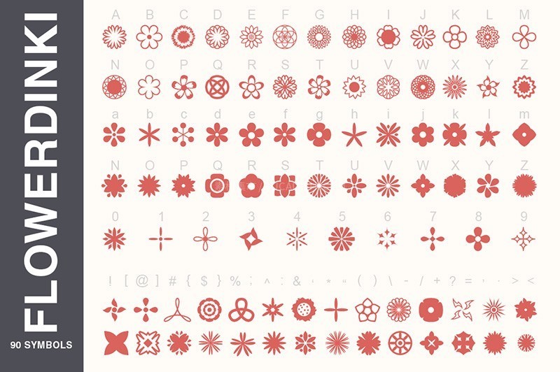 450+节日图形符号字体合集